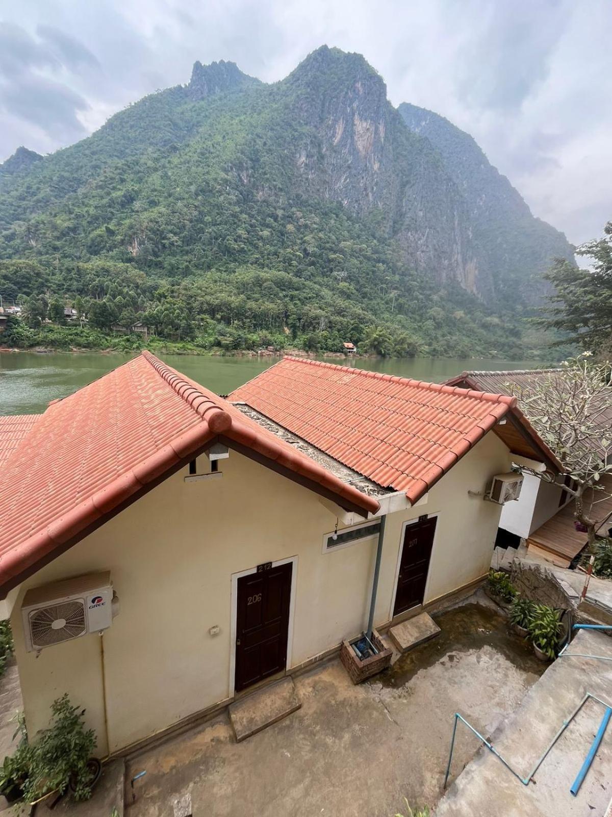 Cam U View Bungalow Hotell Nongkhiaw Exteriör bild