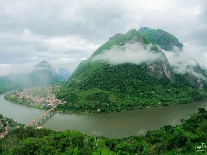 Cam U View Bungalow Hotell Nongkhiaw Exteriör bild